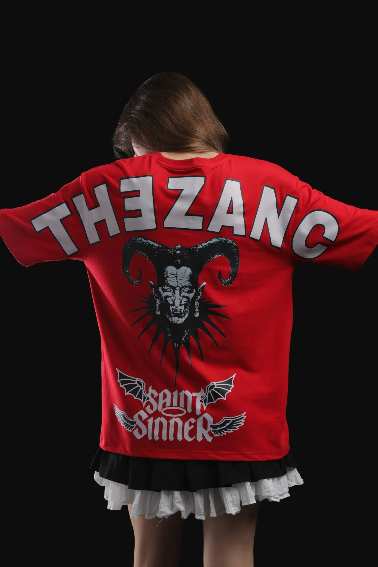 SAINT SINNER OVERSIZED T-SHIRT (S)