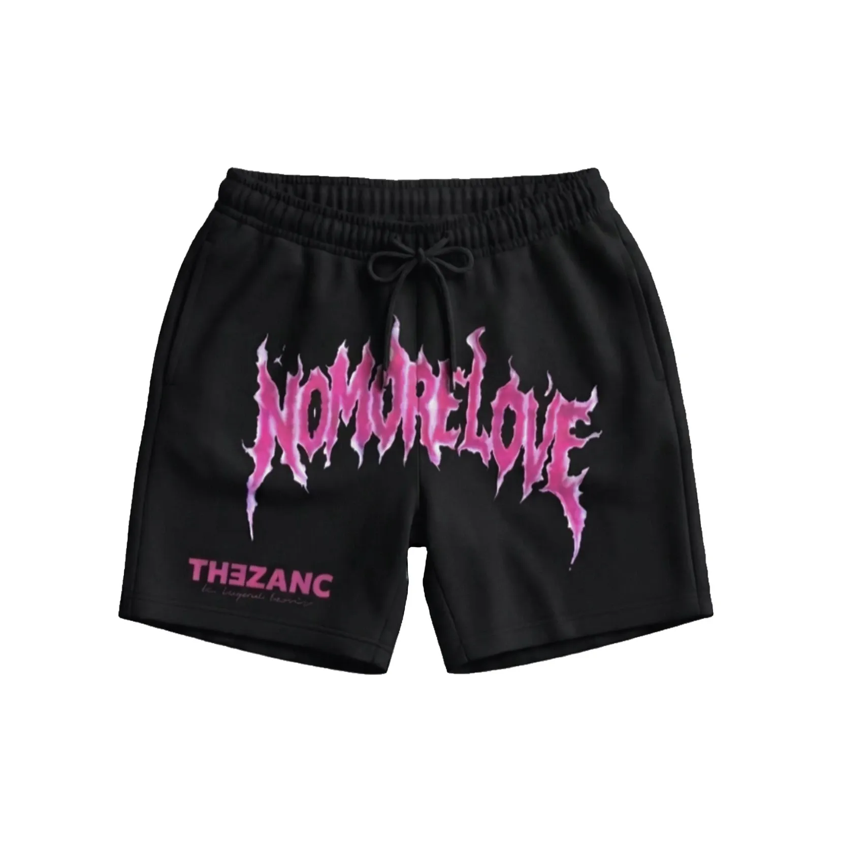 NO MORE LOVE - GOTHIC SHORTS (XS)